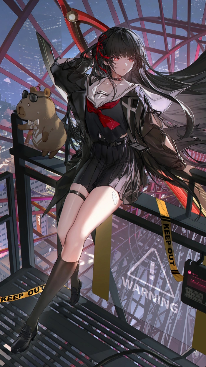 4K 竖屏适配！鸣潮千咲 2160×3840 手机壁纸，超清画质来袭