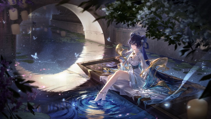 鸣潮尤诺永庆坊4K超清壁纸3840x2160